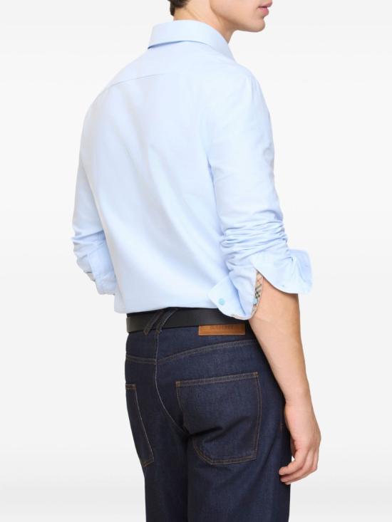 26SS 버버리 긴팔 셔츠 8121997 B6409 Blue smoke - BURBERRY