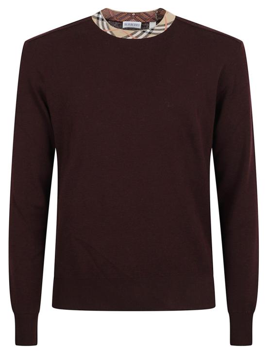 25FW 버버리 스웨터 8113789 C1494 Burgundy