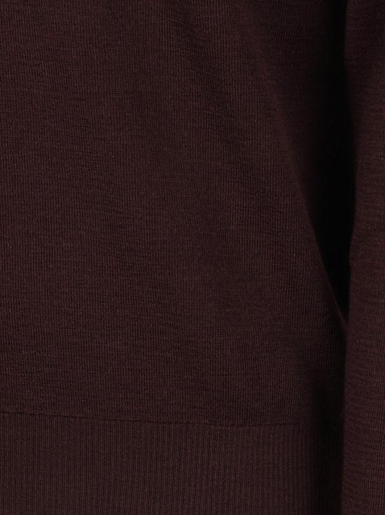 25FW 버버리 캐시미어 크루 넥 스웨터  8113789 C1494 Burgundy - BURBERRY