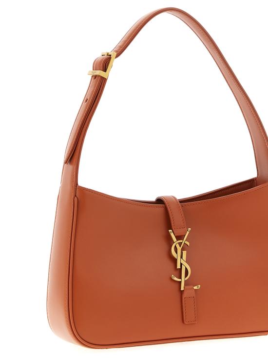 25FW 생로랑 LE 5 A 7 모노그램 토트백 6572282R20W7993 Orange - SAINT LAURENT