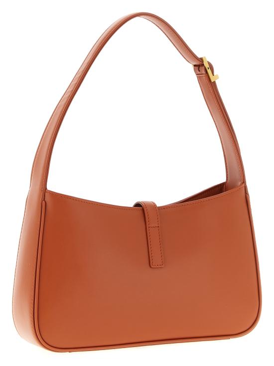 25FW 생로랑 LE 5 A 7 모노그램 토트백 6572282R20W7993 Orange - SAINT LAURENT