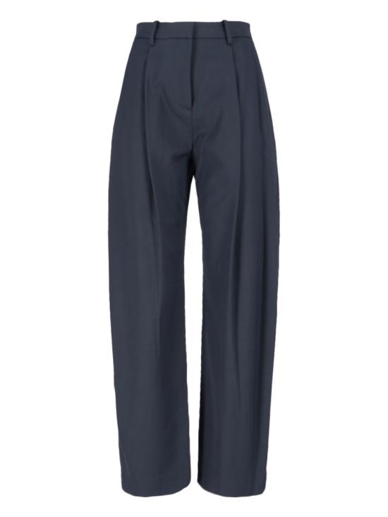 25FW 이비르 스트레이트 팬츠 154701BLUE GREEN Blue
