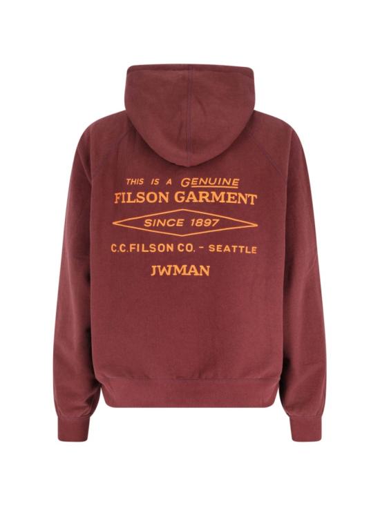 25FW 와타나베 준야 후드 티셔츠 WP T001 W252 Burgundy - JUNYA WATANABE