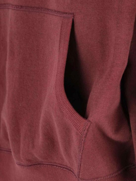 25FW 와타나베 준야 후드 티셔츠 WP T001 W252 Burgundy - JUNYA WATANABE