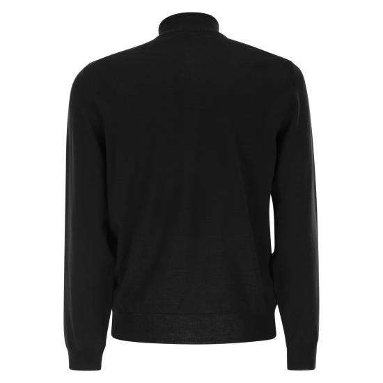 25FW 보스 집업 니트 50528300 BLACK - BOSS