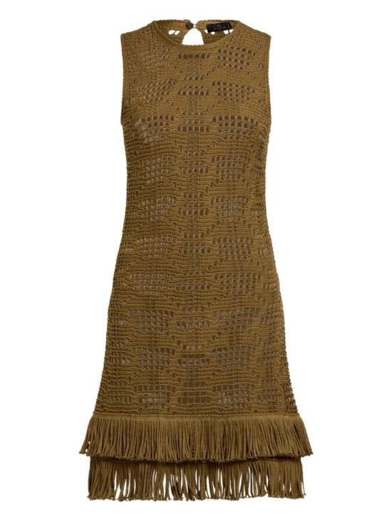 26SS 에트로 미디 원피스 WRKA0125 AV838M0727 Green