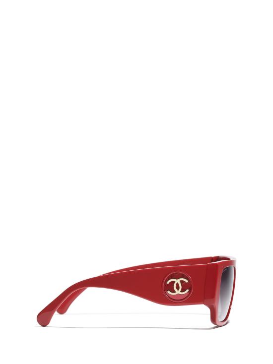 26FW 샤넬 선글라스 CH5549 1759S6 CORAL RED - CHANEL