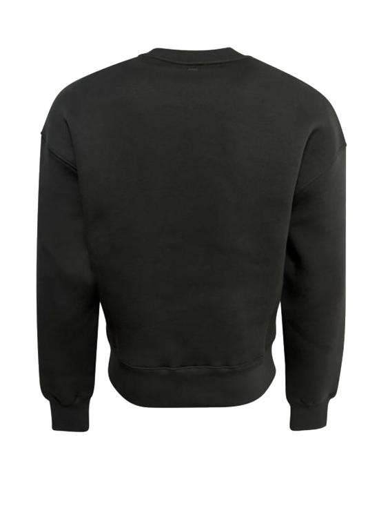 25FW 아미 톤온톤 하트 로고 코튼 스웨트셔츠 USW755 749 020 Grey - AMI