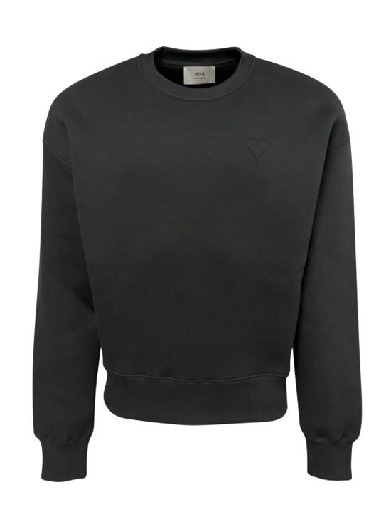 25FW 아미 톤온톤 하트 로고 코튼 스웨트셔츠 USW755 749 020 Grey