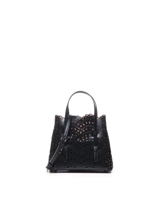 26SS 알라이아 토트백 AA1S06720C0A44 999 Black - ALAIA