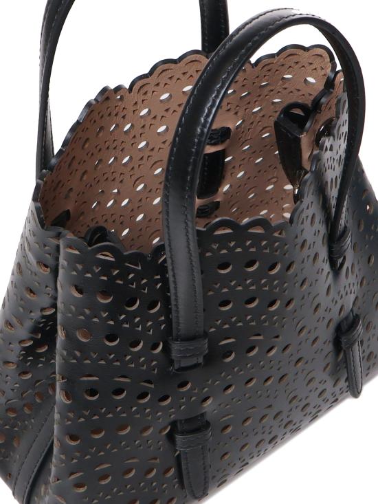 26SS 알라이아 토트백 AA1S06720C0A44 999 Black - ALAIA