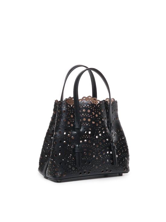 26SS 알라이아 토트백 AA1S06720C0A44 999 Black - ALAIA