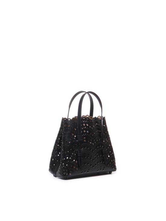 26SS 알라이아 토트백 AA1S06720C0A44 999 Black - ALAIA