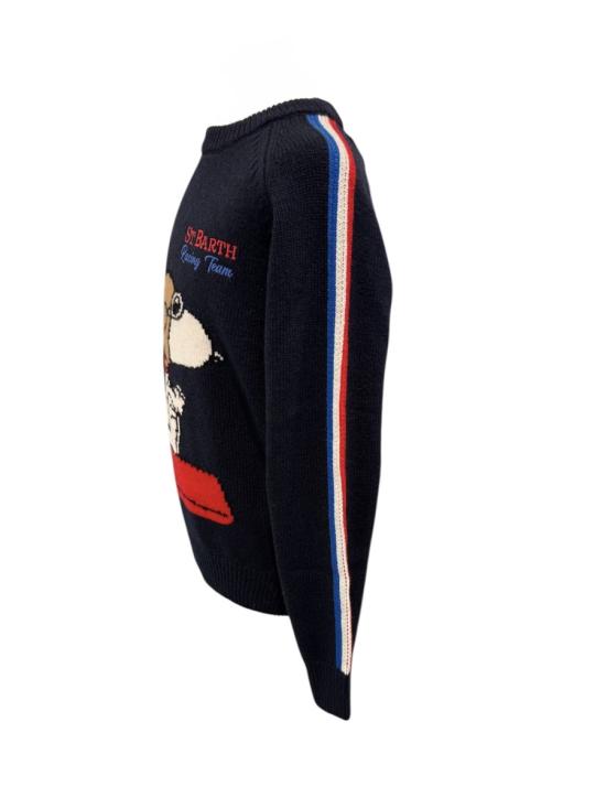 25FW [키즈] 세인트바쓰 캐시미어 니트 DOU0016K 00082I61 MULTICOLOUR - MC2 SAINT BARTH