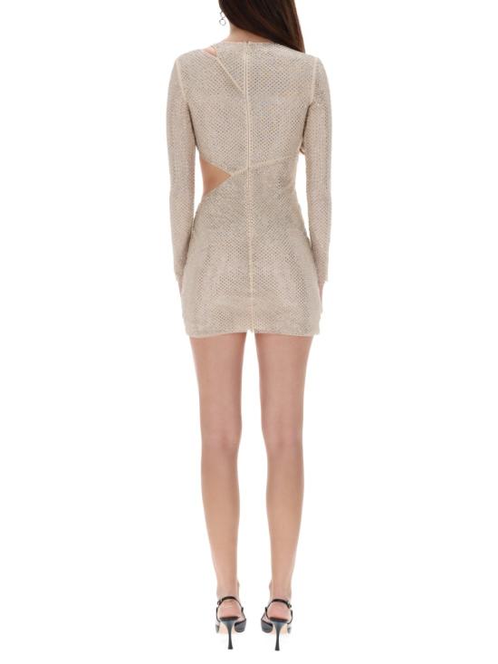 25FW 셀프 포트레이트 숏 원피스 SC25 001S CH CHAMPANGE IVORY - SELF PORTRAIT