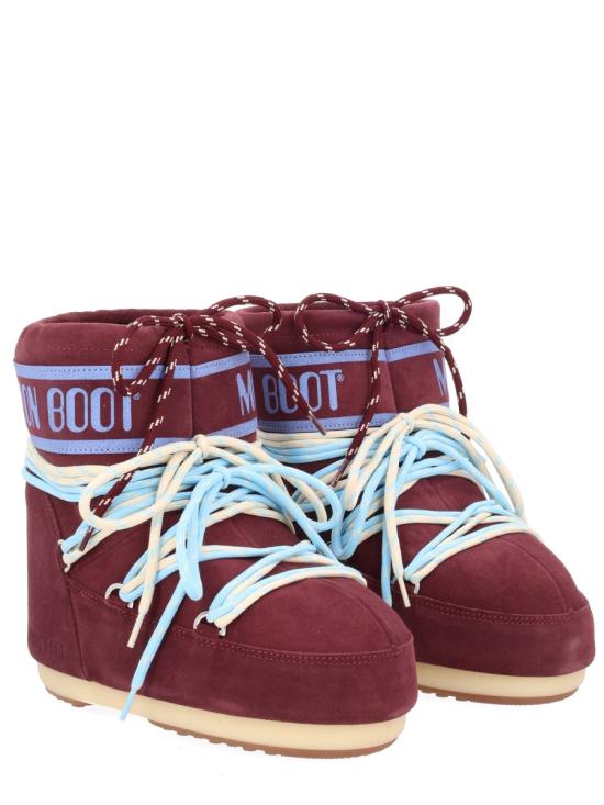 25FW 문부츠 아이콘 나일론 로우 부츠 80D1409670 D013 BORDEAUX - MOON BOOT