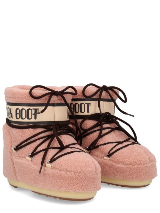 25FW 문부츠 아이콘 나일론 로우 부츠 80D1409700 J001 PINK - MOON BOOT