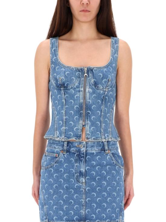 25FW 마린세르 민소매 티셔츠 WTO408B CDEN0002BL05 BLUE