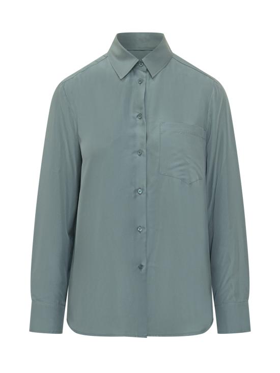 25FW 위켄드막스마라 셔츠 2525116012600 021 MISTY BLU