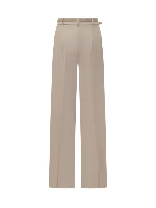 25FW 막스마라 스튜디오 스트레이트 팬츠 2526136082600 018 MANDORLA - MAX MARA STUDIO