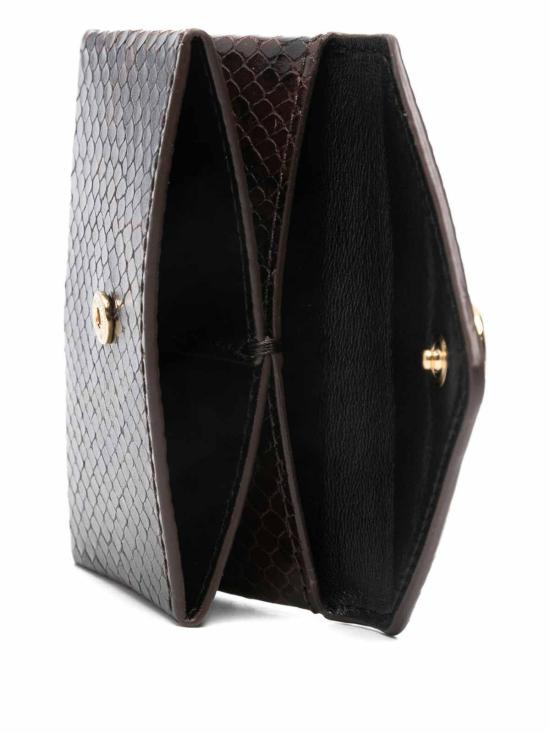 25FW 자크뮈스 엔벨로프 카드 홀더 SLW00202AC05A01880 DARK BROWN DOM - JACQUEMUS