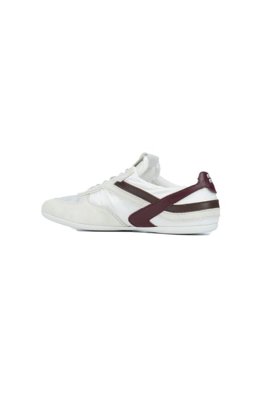 26SS 미우미우 스니커즈 5E428EFA00571L F0X97 BIANCO AMARANTO - MIU MIU