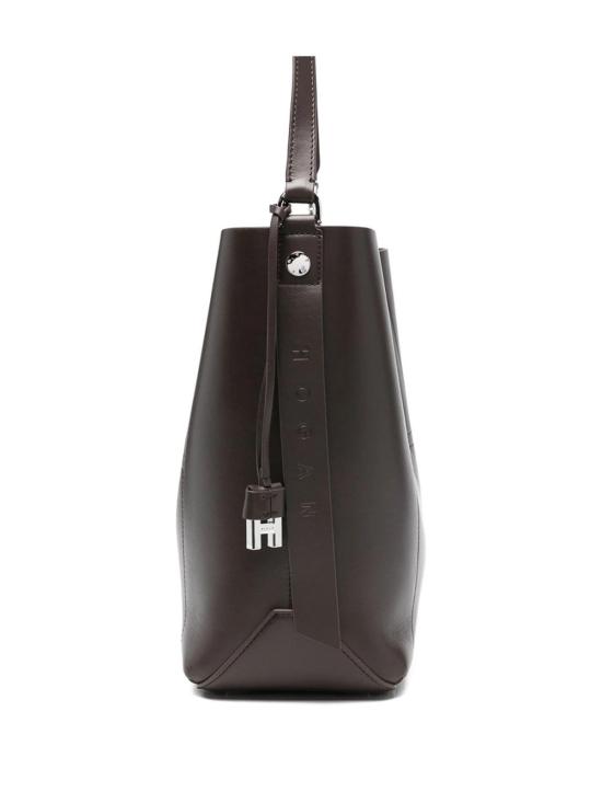 25FW 호간 클러치/파우치 KBW01RS0300TZPS808 Brown - HOGAN