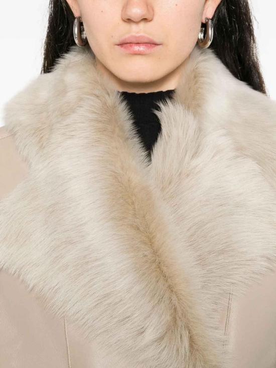  이로 가죽 자켓 YEMINIWP137BEI01 Beige - IRO