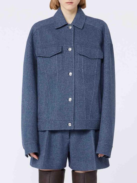  스포트막스 셔츠 2522086033600002 Blue - SPORTMAX