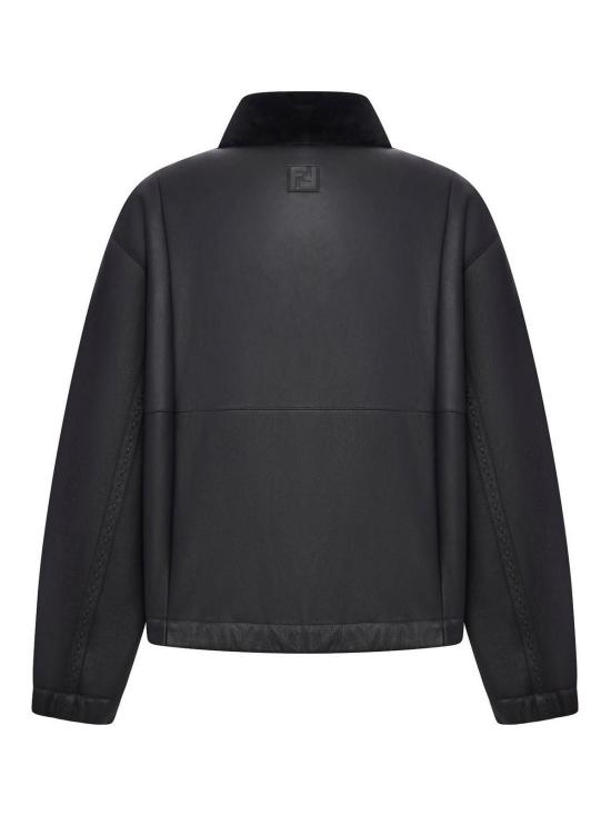  펜디 가죽 자켓 FM0260AQOMF0GME Black - FENDI