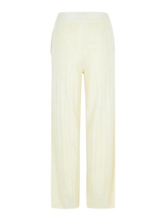 25FW 막스마라 스트레이트 팬츠 2521336029003 White - MAX MARA