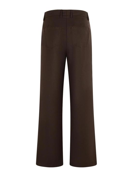 25FW 세퍼 스트레이트 팬츠 MFW24JIROSLUSLUDGEWOOL Brown - SEFR