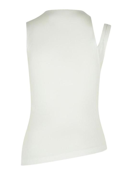 25FW 쿠레쥬 민소매 티셔츠 425JDE146JS01940001 White - COURREGES