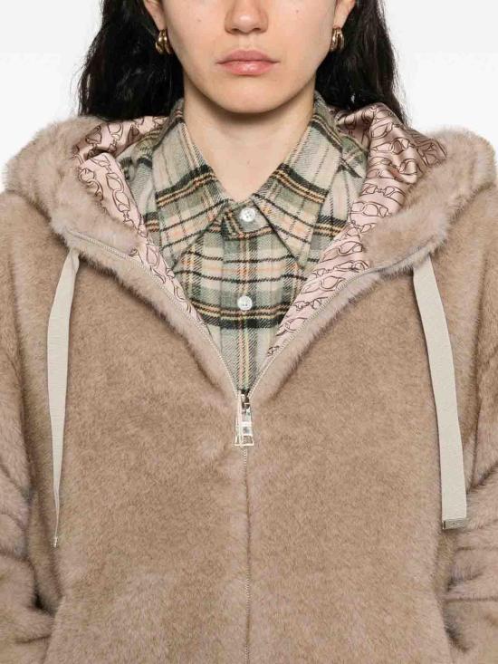 25FW 에르노 멜란지 얼터너티브 밍크 퍼 보머 자켓 GI000318D127391985 Yellow - HERNO