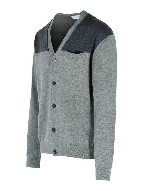 25FW 랑방 가디건 RMCA0014K073H251411 Grey - LANVIN