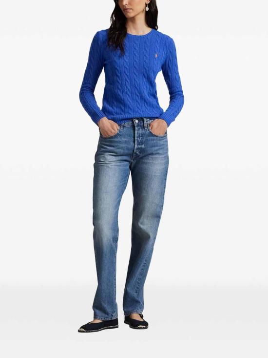 25FW 랄프 로렌 스웨터 211971865006 Blue - RALPH LAUREN