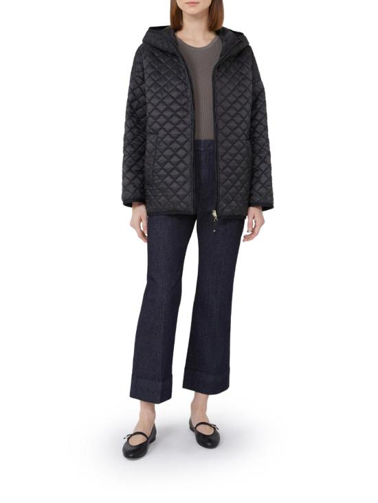  막스마라 더 큐브 LEO 레오 발수 캔버스 리버시블 패디드 자켓  2529486074600000 Black - MAXMARA THE CUBE