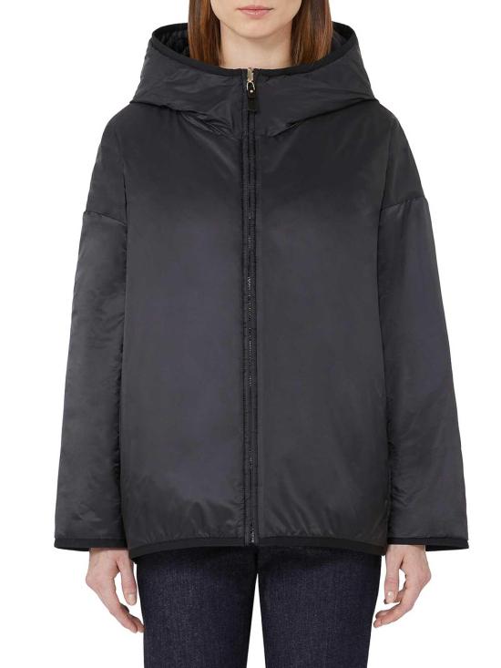  막스마라 더 큐브 LEO 레오 발수 캔버스 리버시블 패디드 자켓  2529486074600000 Black - MAXMARA THE CUBE
