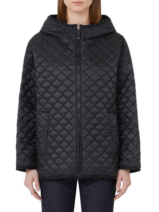  막스마라 더 큐브 LEO 레오 발수 캔버스 리버시블 패디드 자켓  2529486074600000 Black - MAXMARA THE CUBE