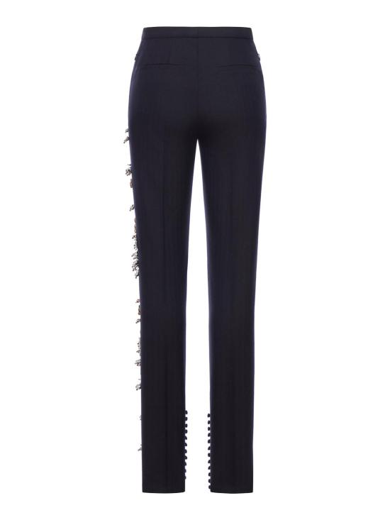 25FW 드리스 반 노튼 스트레이트 팬츠 2520109592193500 Blue - DRIES VAN NOTEN
