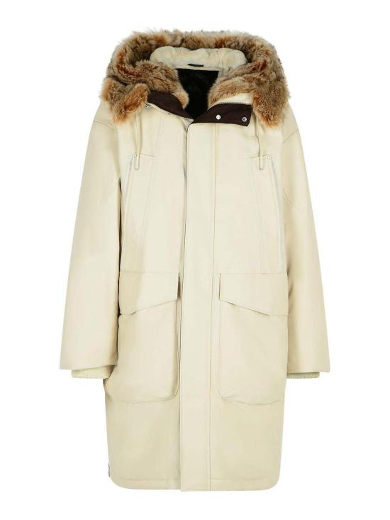  무스너클 롱패딩 M35MP202S1723 Cream