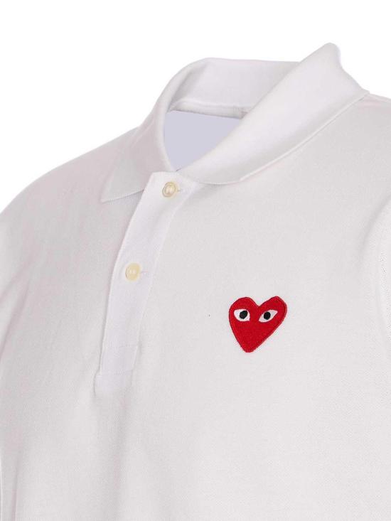 26SS 꼼데가르송 폴로 티셔츠 T0065 White - COMME DES GARCONS