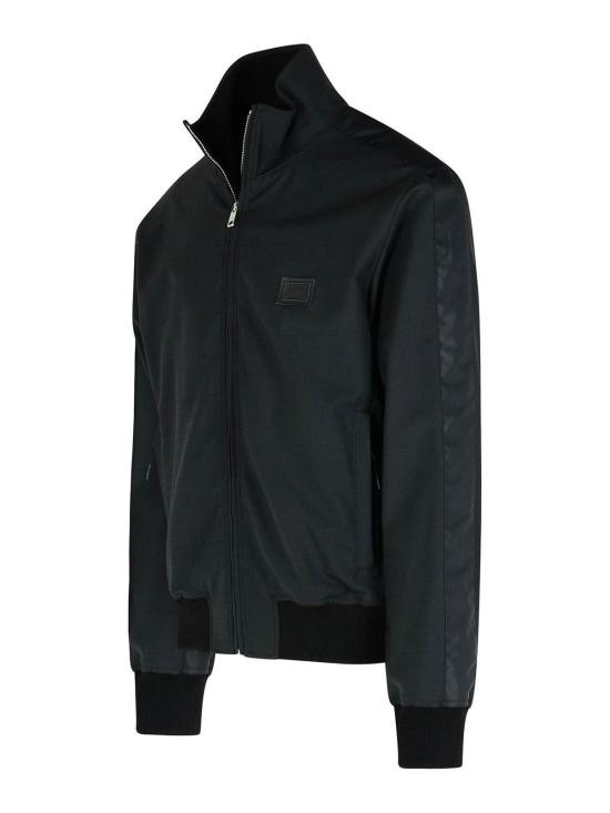  돌체앤가바나 봄버 자켓 G9BSLTFURK8N0000 Black - DOLCE & GABBANA