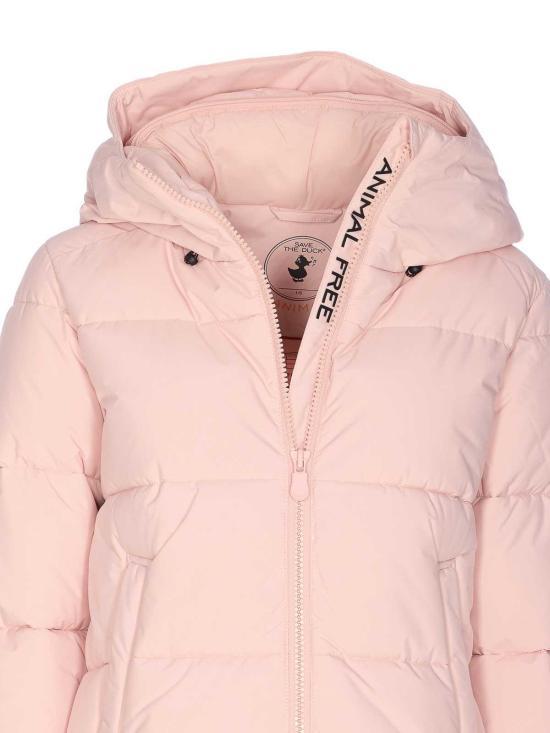  세이브더덕 롱패딩 P41474WLEAF2180043 Nude Neutrals - SAVE THE DUCK