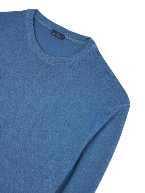 26FW 폴앤샤크 스웨터 11311001363 Blue - PAUL & SHARK