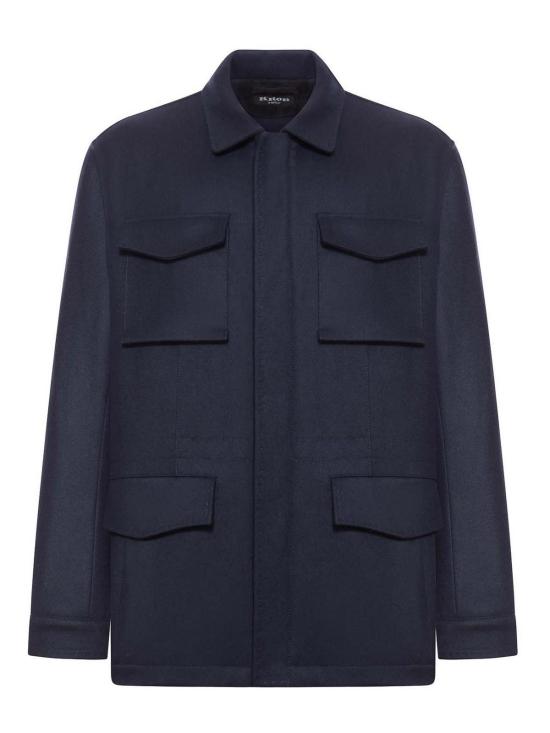 25FW 키톤 자켓 UW2182AV0408H02003 Blue