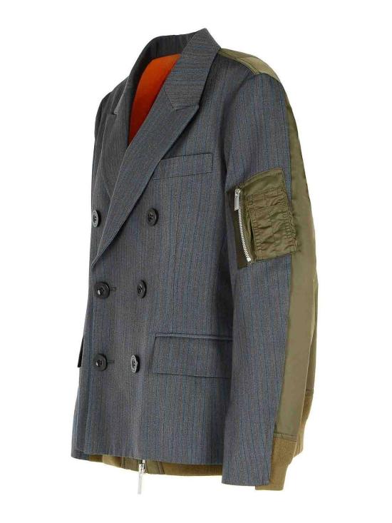  사카이 수트 자켓 2508119342 Grey - SACAI