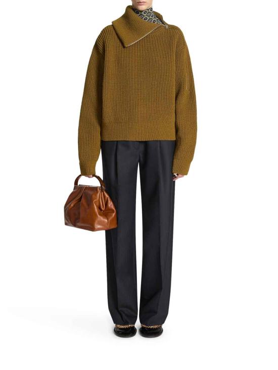 25FW 드리스 반 노튼 스트레이트 팬츠 2520109222193500 Blue - DRIES VAN NOTEN