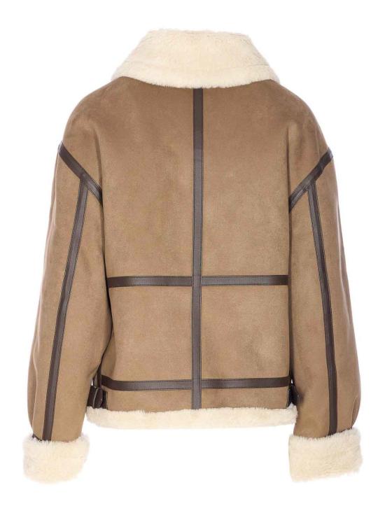  던스트 가죽 자켓 UDJU5D123I2KHAKIBEIGE Brown - DUNST