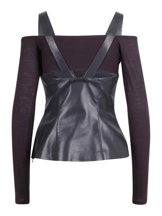 25FW 나누슈카 민소매 티셔츠 NW25PFTP20055BLUEGREY Grey - NANUSHKA